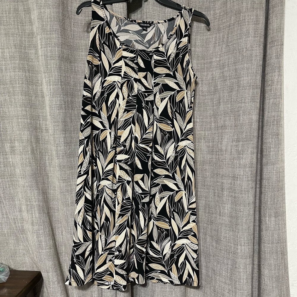 George Black Sleeveless Dress